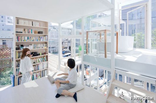 A Completely Transparent House