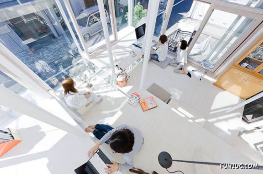 A Completely Transparent House