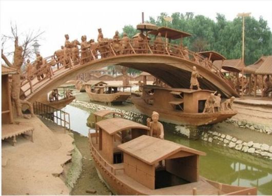 An Entire Village of Clay - Clay Riverside Park