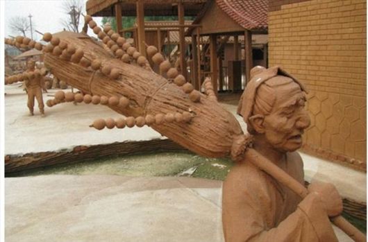 An Entire Village of Clay - Clay Riverside Park