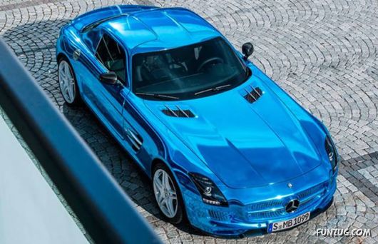 The Most Powerful Electric Car By Mercedes