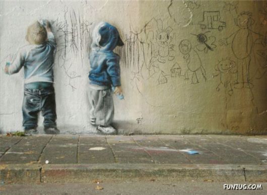 Creative Street Graffiti Artworks