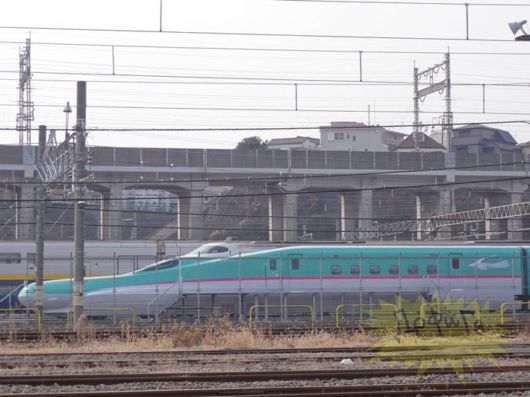 Luxurious Japanese Superfast Train