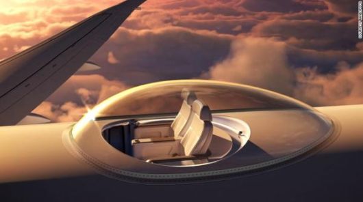 Amazing Luxury Stairway To Heaven On Top Of Aircraft With SkyDeck