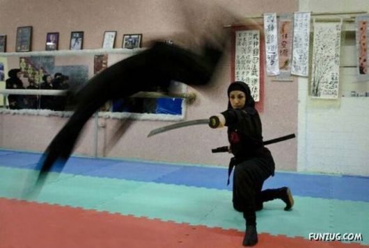 The Ninja Women In Iran