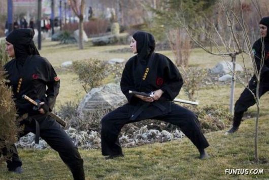 The Ninja Women In Iran