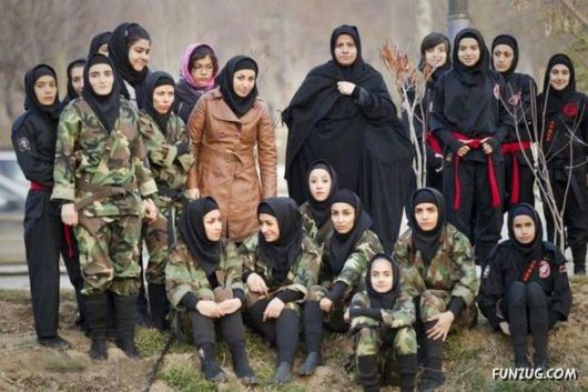 The Ninja Women In Iran