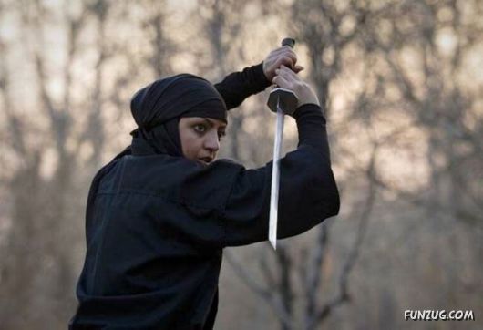 The Ninja Women In Iran