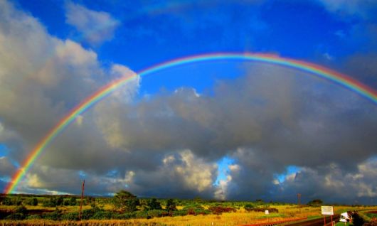 Click to Enlarge - Beautiful Rainbow Wallpapers