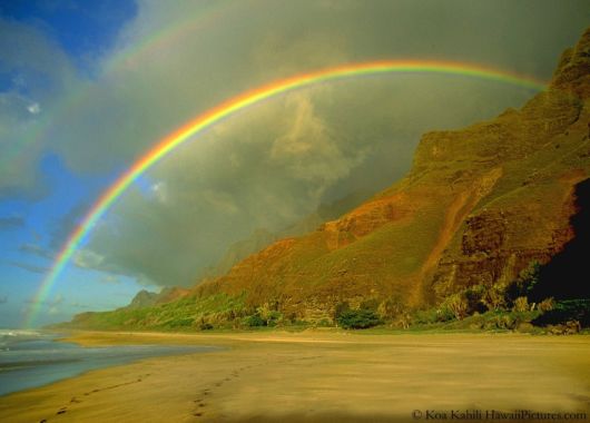 Click to Enlarge - Beautiful Rainbow Wallpapers