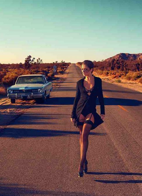 Click to Enlarge - Cheryl Cole For Official Calendar 2014