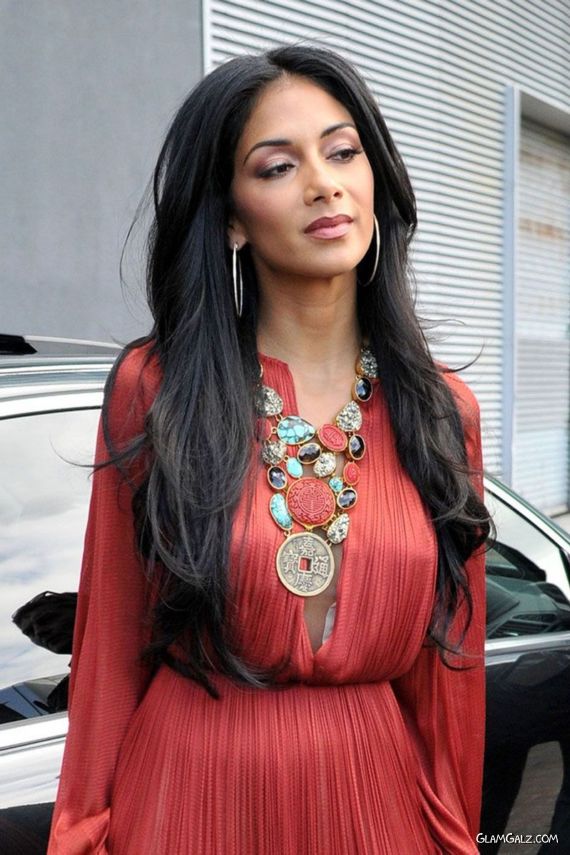 Nicole Scherzinger At X-Factor Auditions