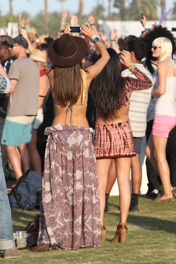Alessandra Ambrosio Out In Coachella