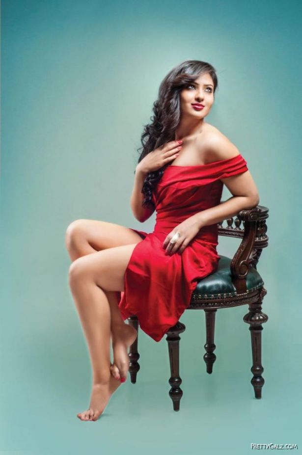 Nikesha Patel Posing For Cinema Spice Magazine