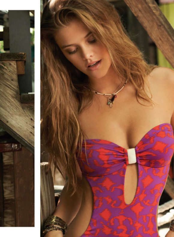 Nina Agdal For LeMar Swimwear Photoshoot