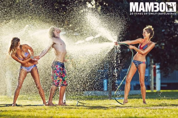 Nina Agdal For Mambo Swimwear Shoot