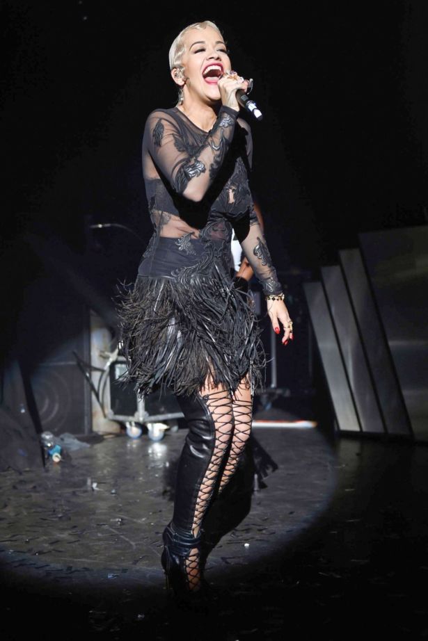 Rita Ora At Bush Empire In London
