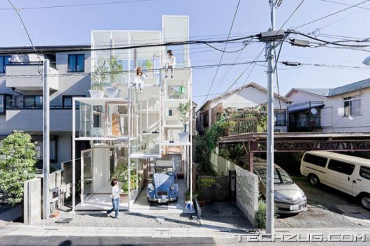 A Completely Transparent House