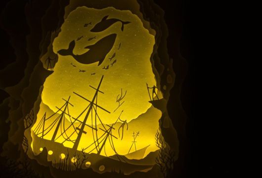 Fairytales Come To Life In Papercut Light Boxes