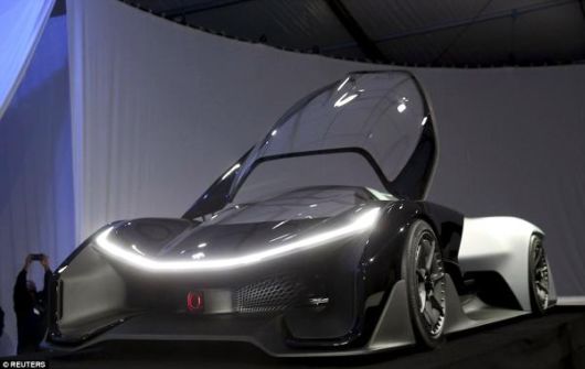 Stunning Faraday Future FFZERO1 Car Accelerates 96 Kmph In 3 Seconds