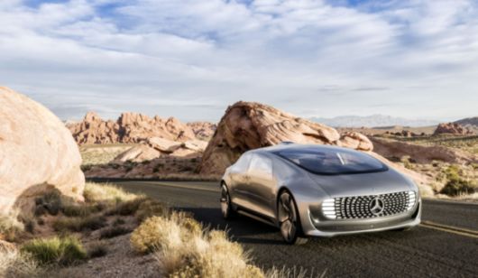The Futuristic Self Driving Car From Mercedez Benz