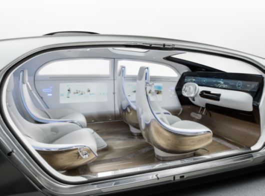 The Futuristic Self Driving Car From Mercedez Benz
